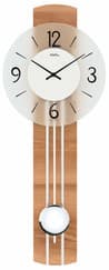 Horloge murale à balancier bois de hêtre couleur : Hêtre